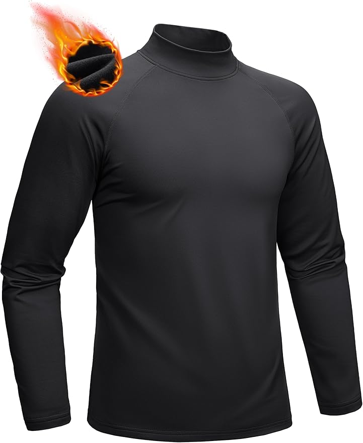 Fleece-lined thermal base layer shirt — recommended for Arctic tours in Utqiaġvik