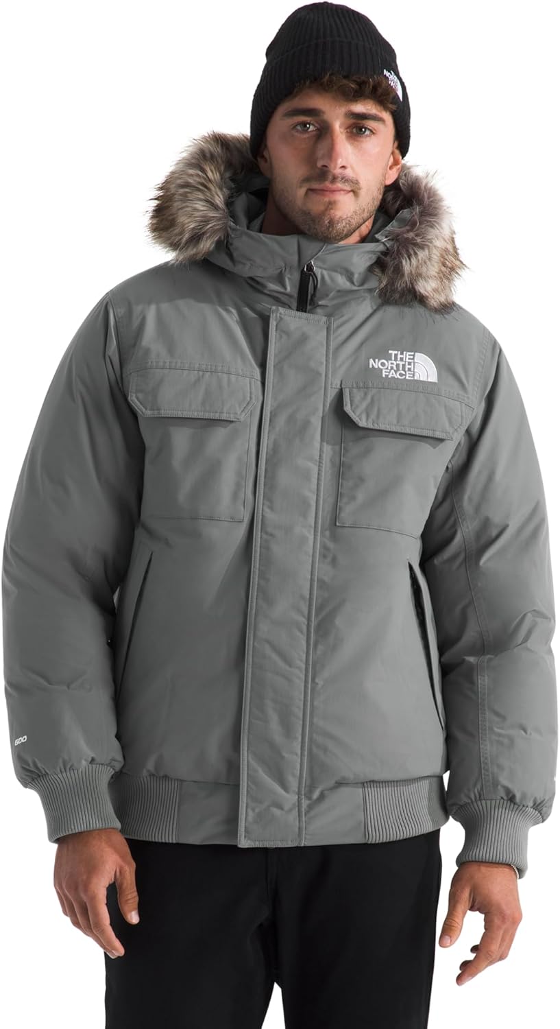The North Face insulated parka — recommended for Arctic winters in Utqiaġvik